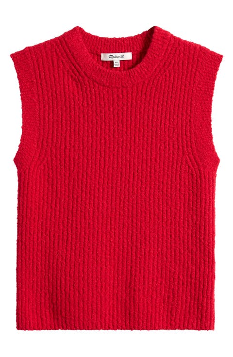 Bouclé Sweater Tank