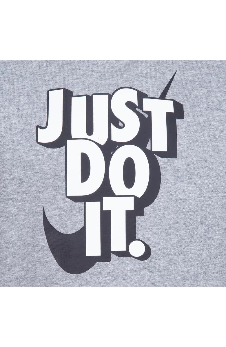 Nike Kids' Just Do It Pullover Hoodie & Joggers Set, Alternate, color, Black