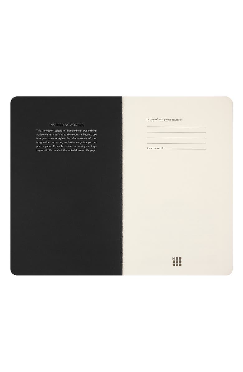 Moleskine Set of 2 Large Cahier Journals, Alternate, color, Black And Gray
