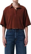 Citizens of Humanity Lowen Oversize Cotton Polo
