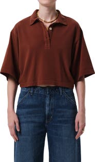 Citizens of Humanity Lowen Oversize Cotton Polo