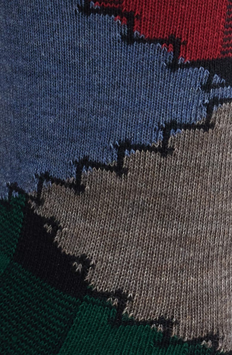 Polo Ralph Lauren Patchwork Crewsocks, Alternate, color,