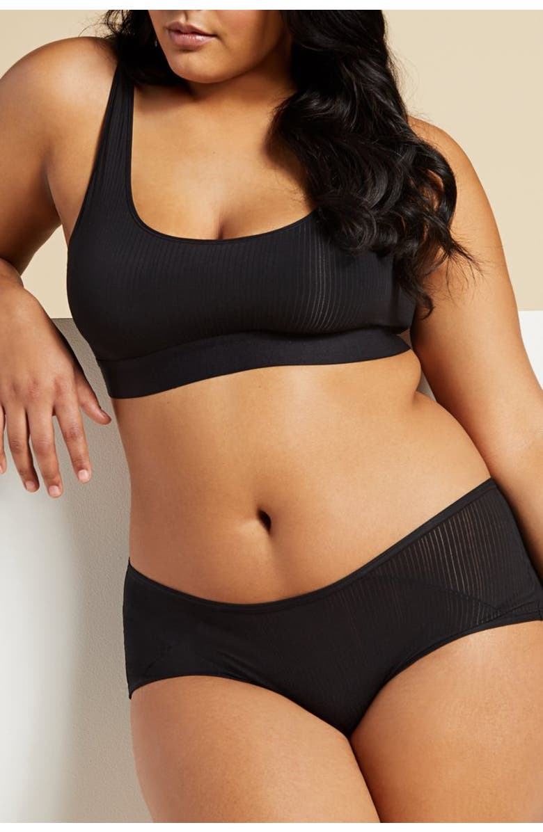 Negative Underwear Whipped Boy Short, Alternate, color, Black