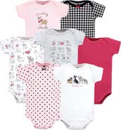Hudson Baby Seven-Piece Cotton Bodysuit Collection