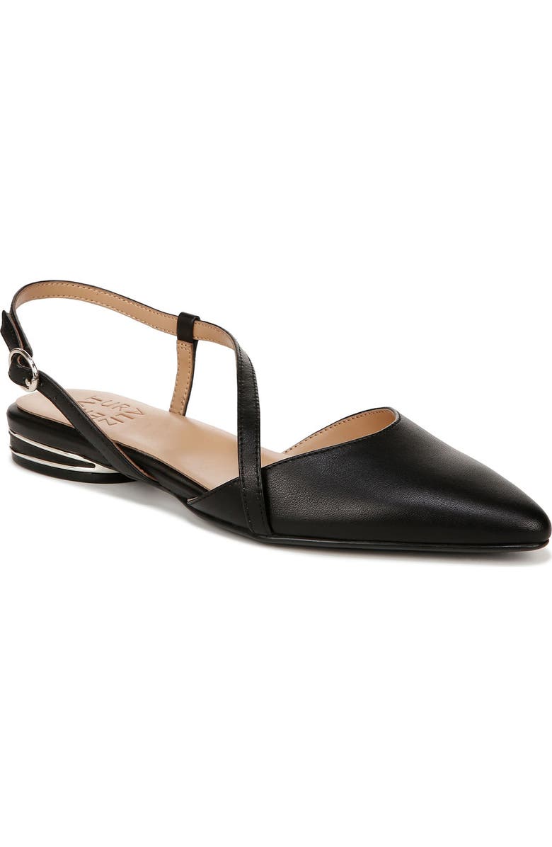Naturalizer Hawaii Pointed Toe Slingback Flat, Main, color,
