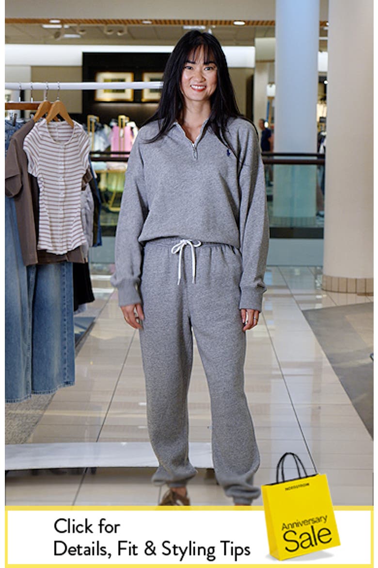 Lightweight Fleece Quarter Zip Pullover (Women) | Nordstrom