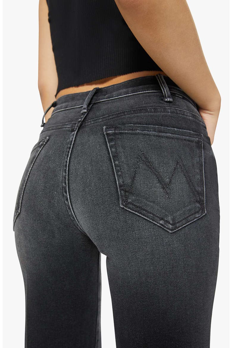 Lil Hustler Roller Sneak Flare Jeans, Alternate, color, NOT TODAY SATAN