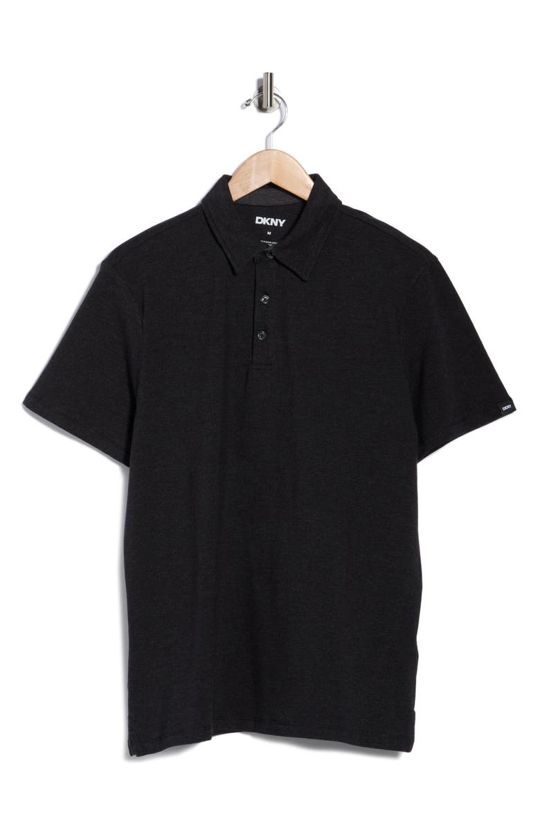 DKNY SPORTSWEAR Metropolis Polo, Alternate, color, Black