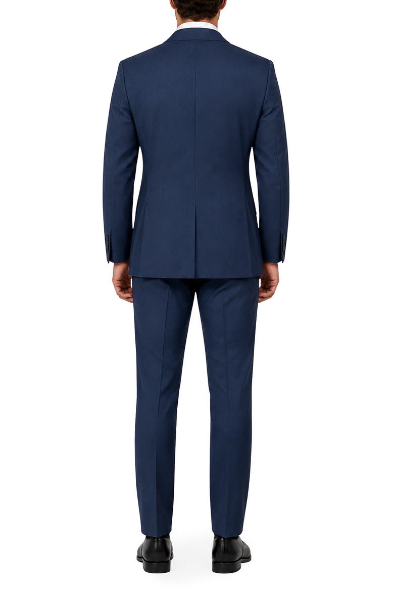 Romeo Slim Fit Wool Suit, Alternate, color, BLUE