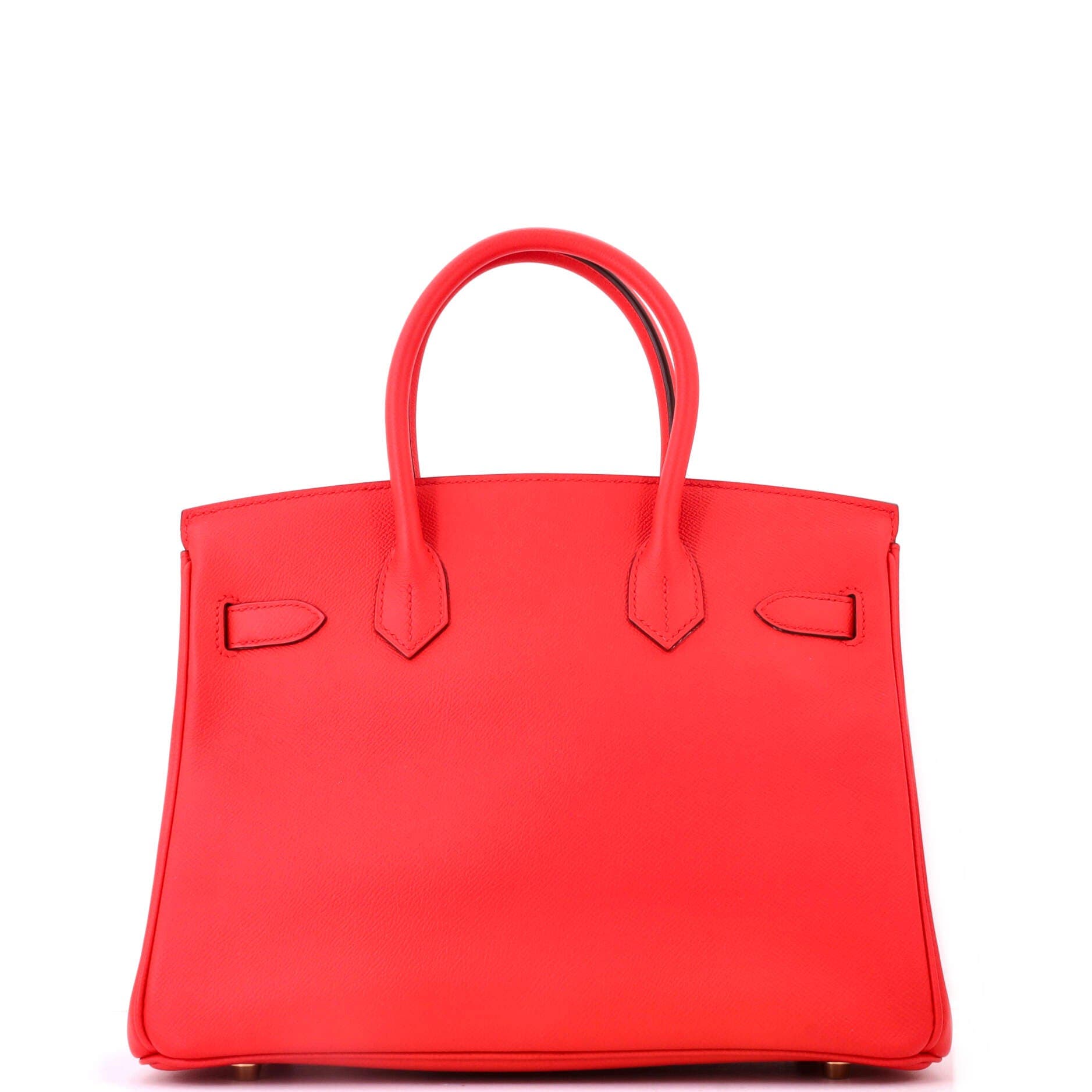Birkin Handbag Red Epsom with Gold Hardware 30, Alternate, color, Red