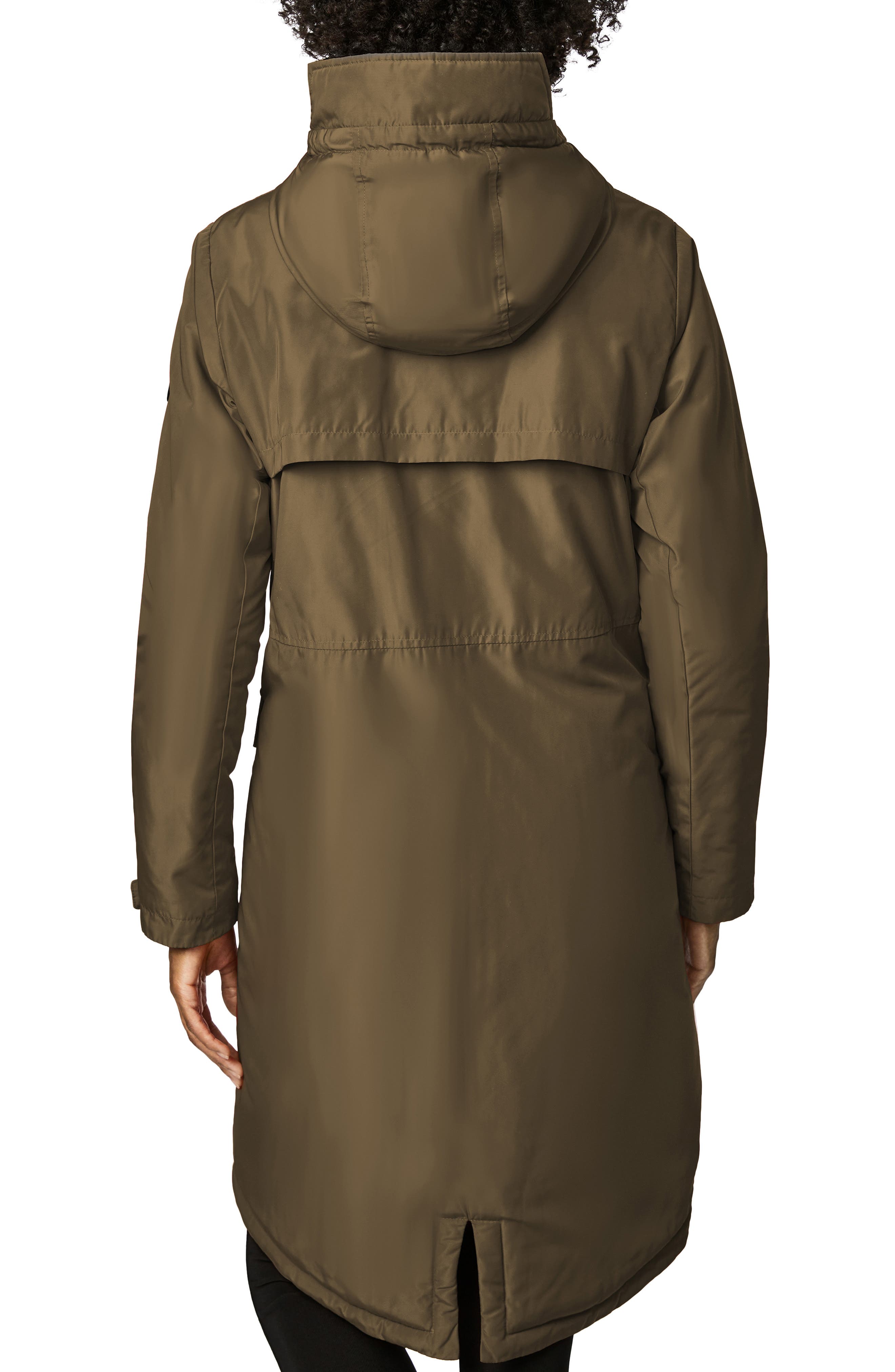 Insulated Hooded Raincoat - image 2