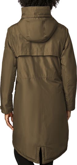 Insulated Hooded Raincoat