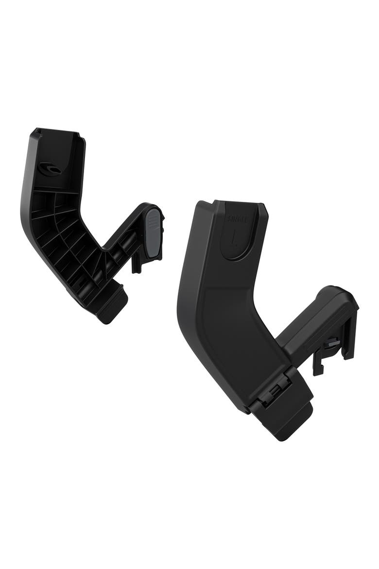 Urban Glide 3 Single Adaptor for Maxi-Cosi/Cybex/BeSafe/Nuna Infant Car Seats, Main, color, BLACK