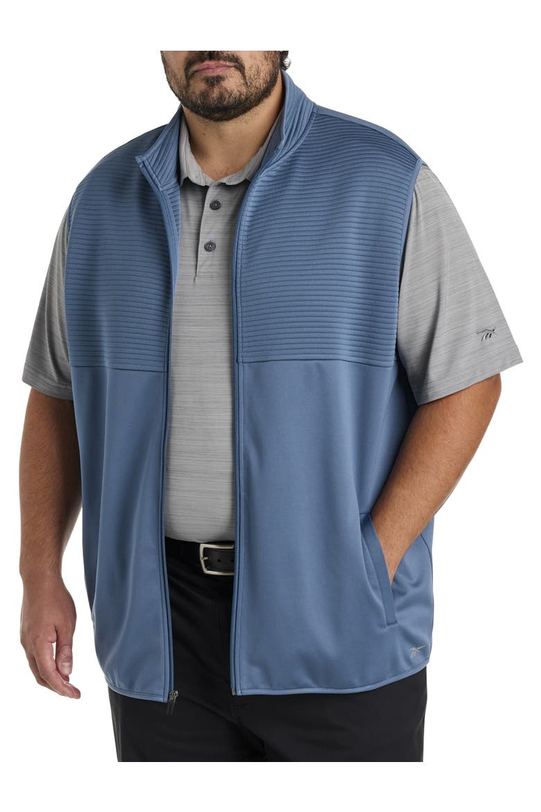 Big & Tall Ribbed Vest, Main, color, SHADOW BLUE