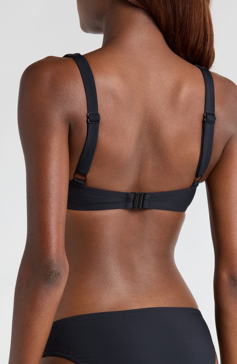 BONDI BORN Clio Notched Bikini Top, Alternate, color, 