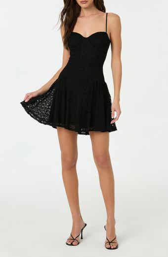 ASTR the Label Lace Corset Bodice Minidress