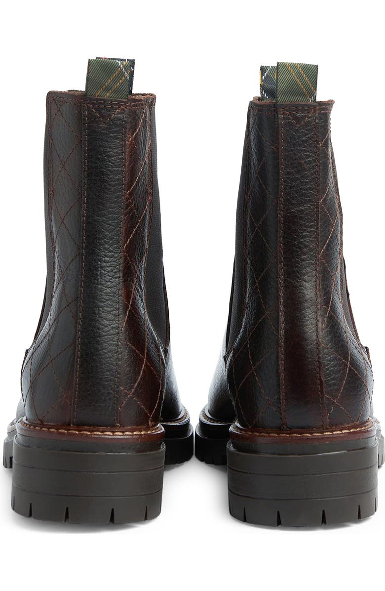 Barbour Evie Chelsea Boot, Alternate, color, Brown