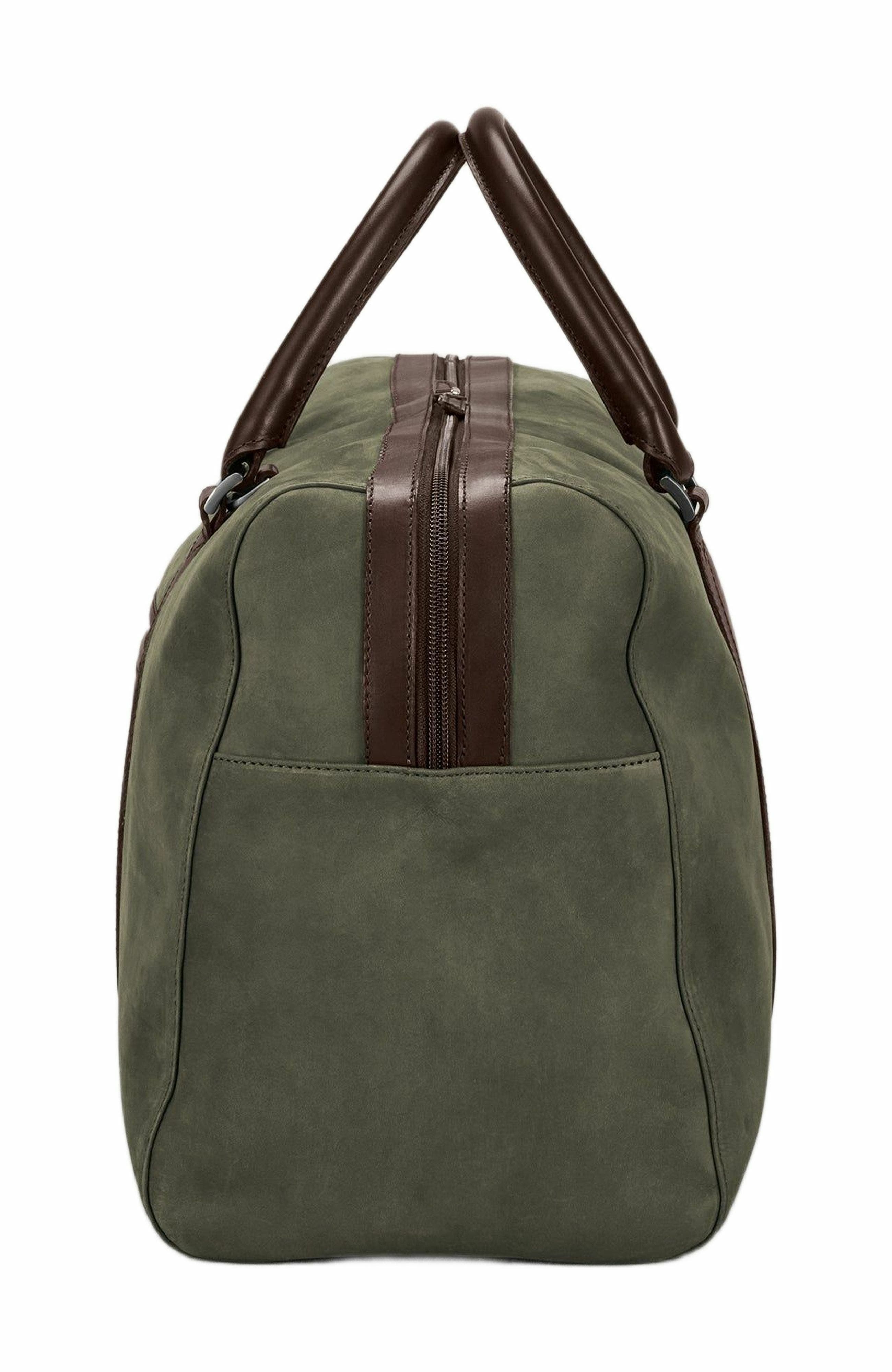 Carl Friedrik Compact Duffle Bag, Alternate, color, Olive