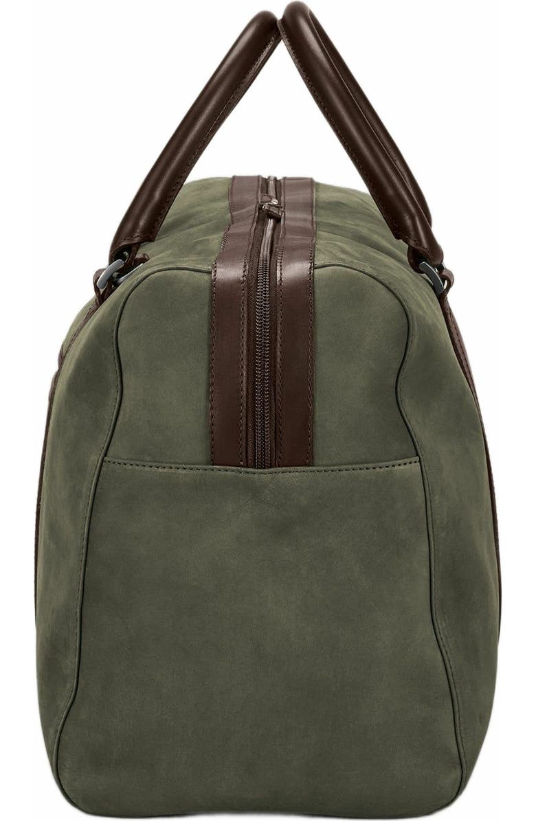 Carl Friedrik Compact Duffle Bag, Alternate, color, Olive