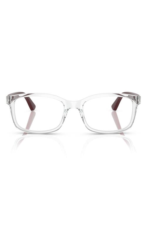 VOGUE 48mm Pillow Optical Glasses in Rose Gold Black  product
