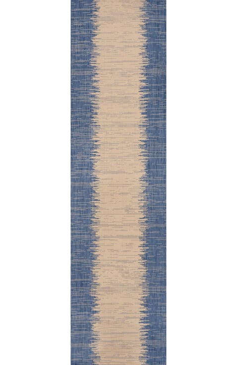 Tavira Modern Strie' Indoor/Outdoor Area Rug