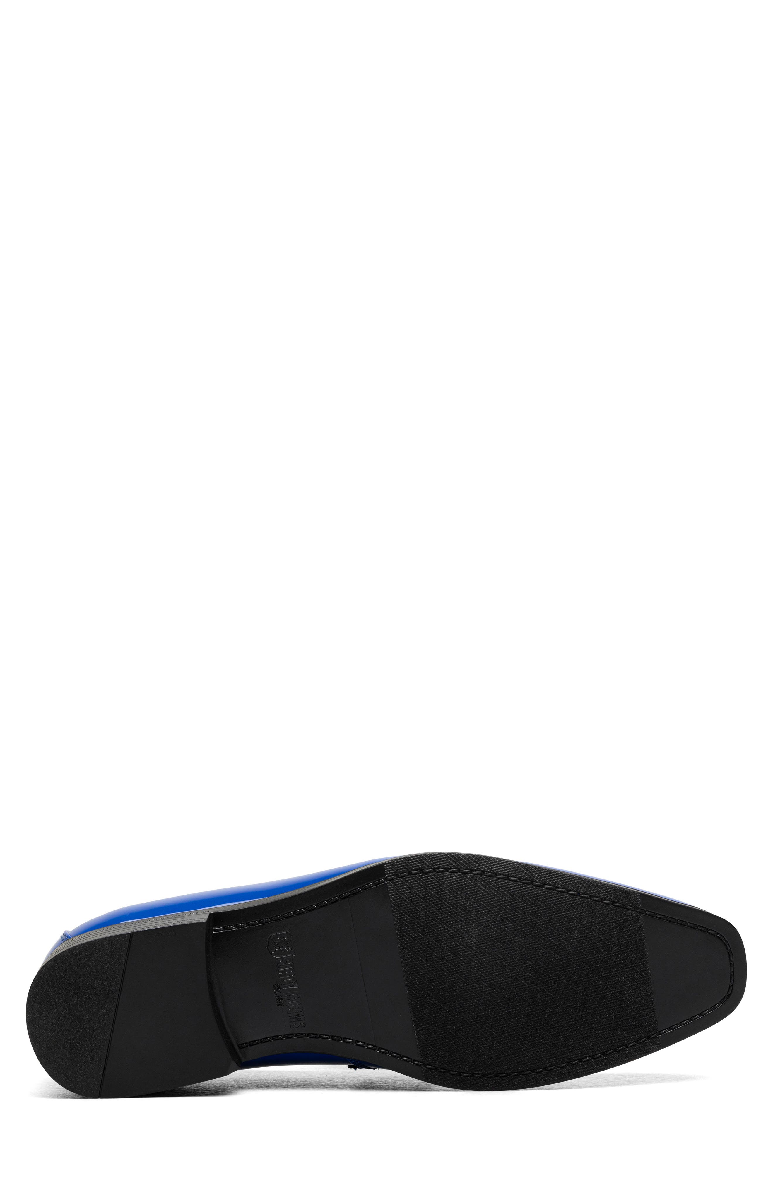 Stacy Adams Spratley Patent & Velour Loafer, Alternate, color, 