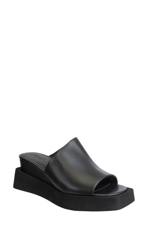 Infinity Wedge Slide Sandal (Women)