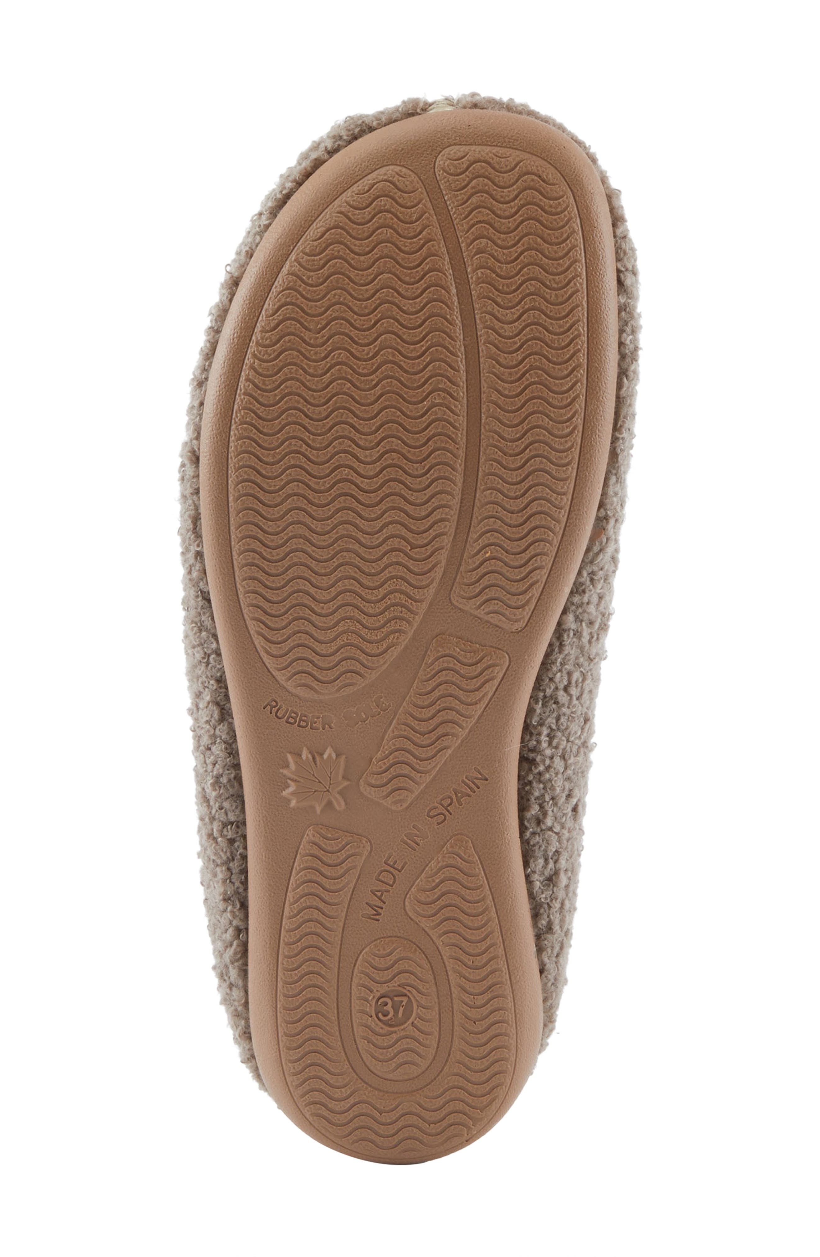 Lyndel Faux Shearling Slipper, Alternate, color, TAUPE