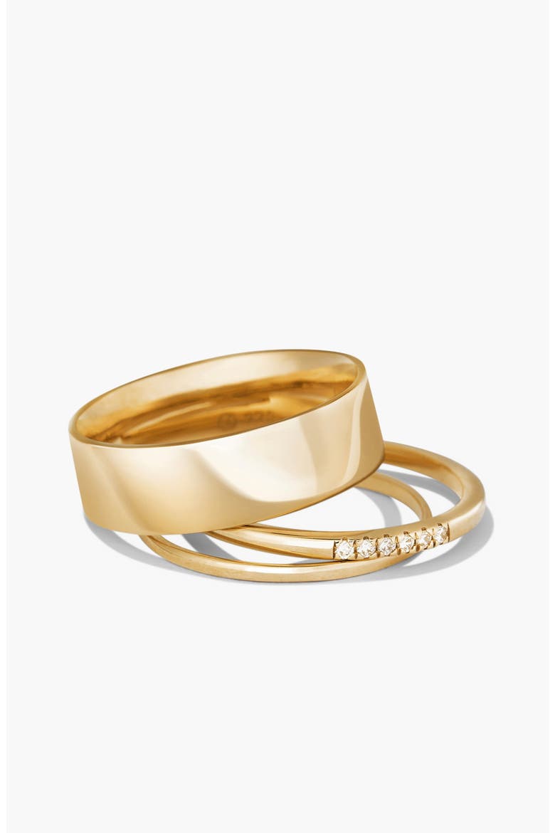 Daily Stacker Ring, Alternate, color, 18k Gold Vermeil