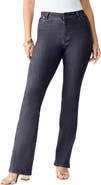 Roaman's Plus Size 24/7 Stretch Bootcut Jean