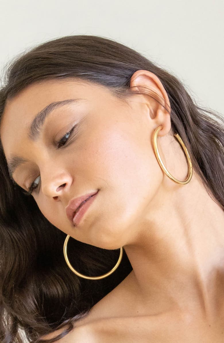 Jennifer Zeuner Lou Large Hoop Earrings, Alternate, color,