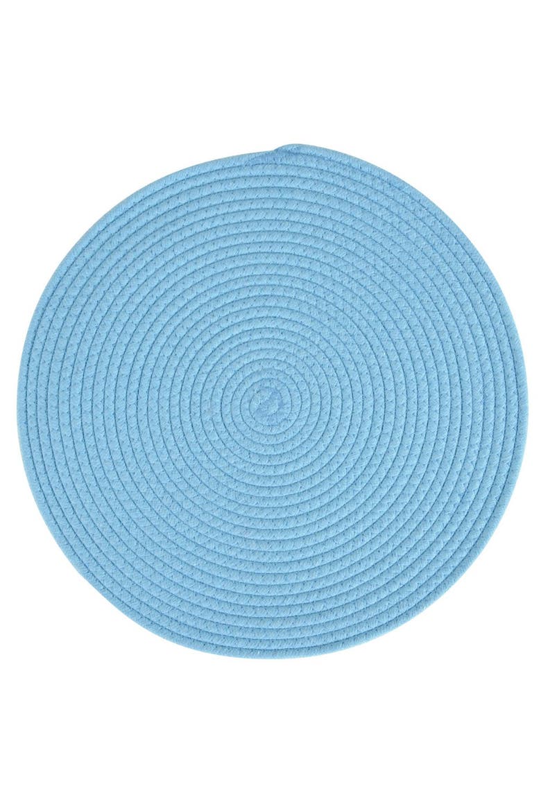 Flex Spot Woven Mat - Blue - Set of 6, Alternate, color, Blue