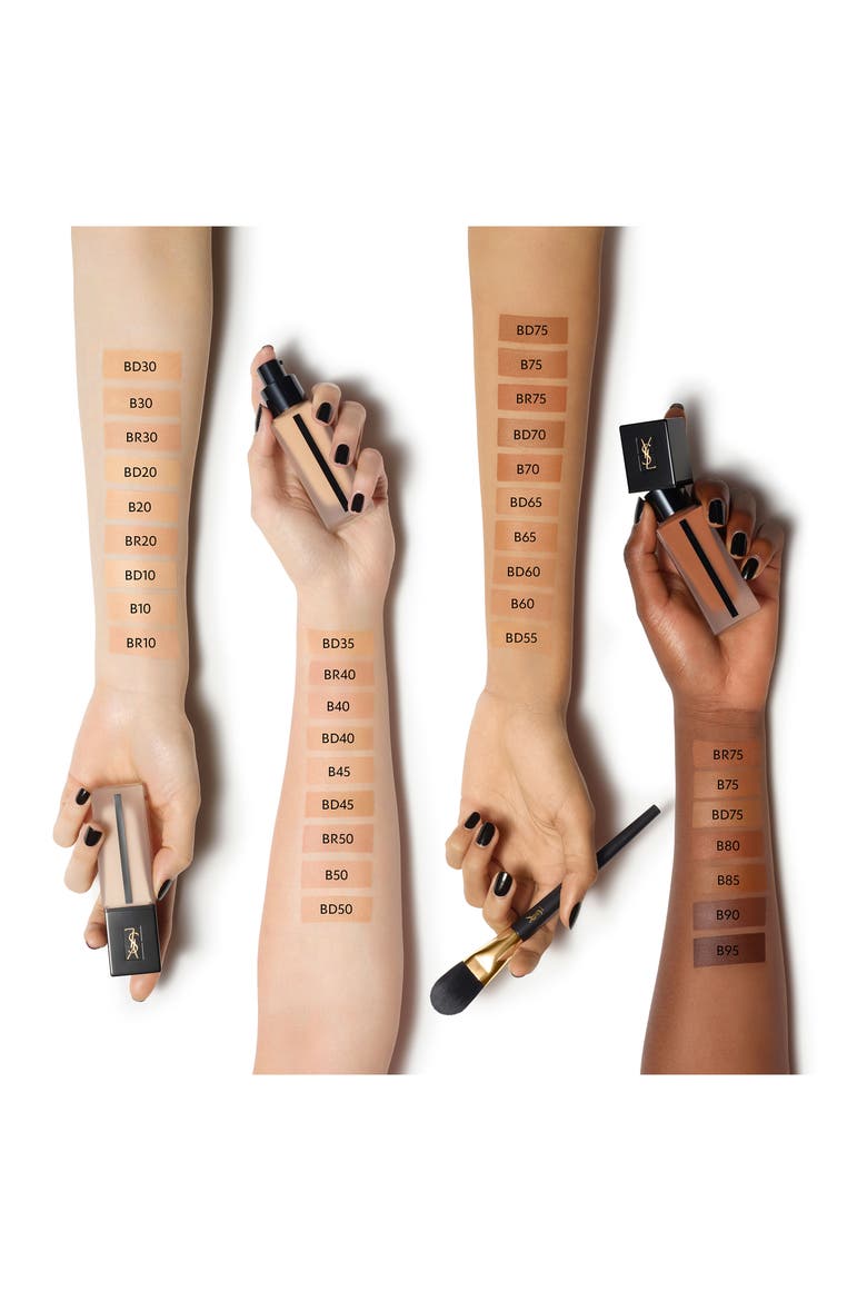 All Hours Full Coverage Matte Foundation Broad Spectrum SPF 20, Alternate, color, B60 AMBER