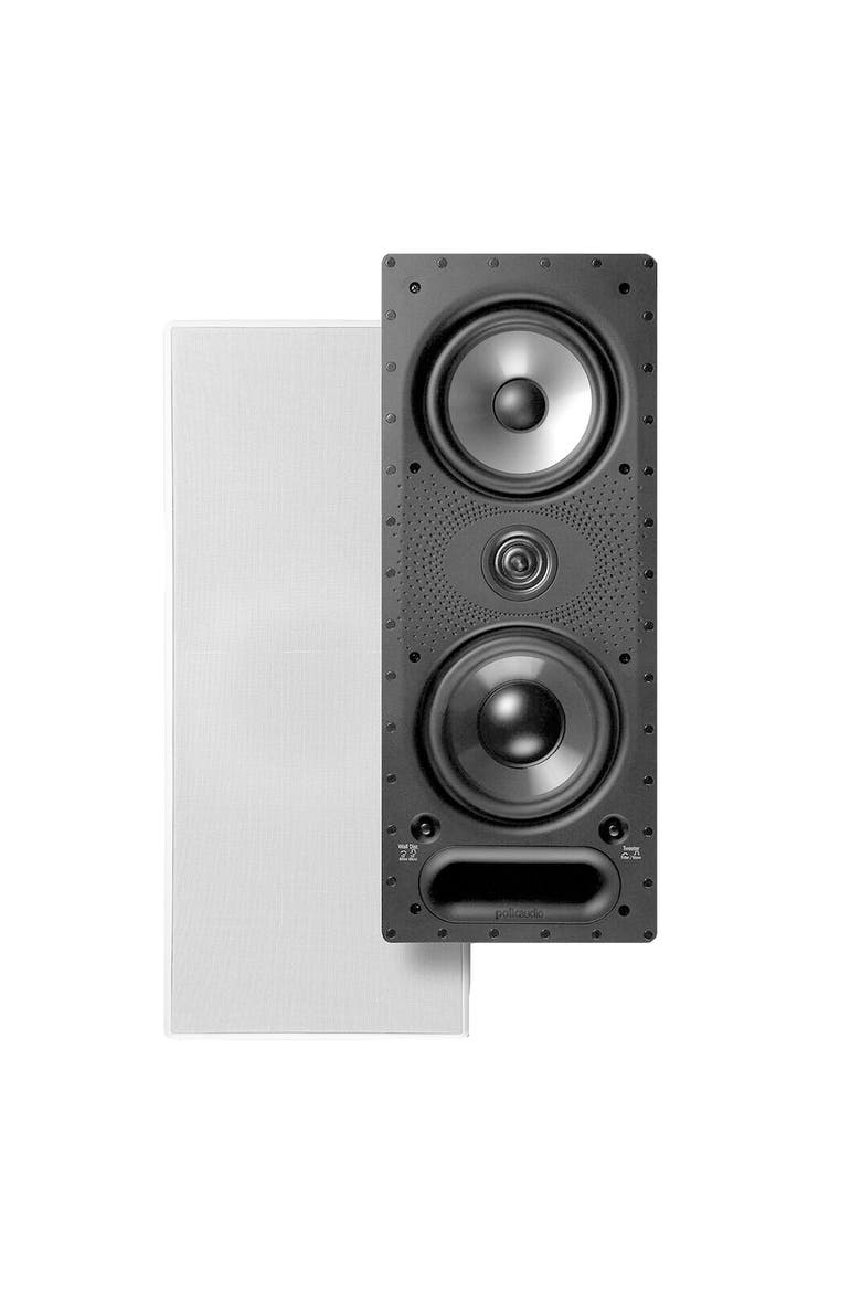 265-LS Vanishing In-Wall 3-Way Speaker - Each, Main, color, White