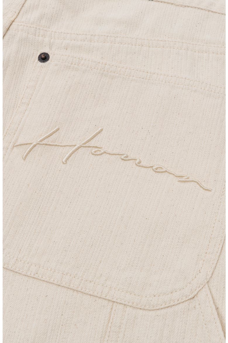 Gears Denim Carpenter Shorts, Alternate, color, CREAM