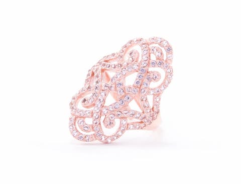 Infinite Love Pave Adjustable Ring