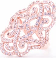 Seven Saints Infinite Love Pave Adjustable Ring