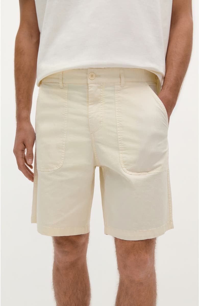 Scalpers Rian Shorts, Main, color, Cream