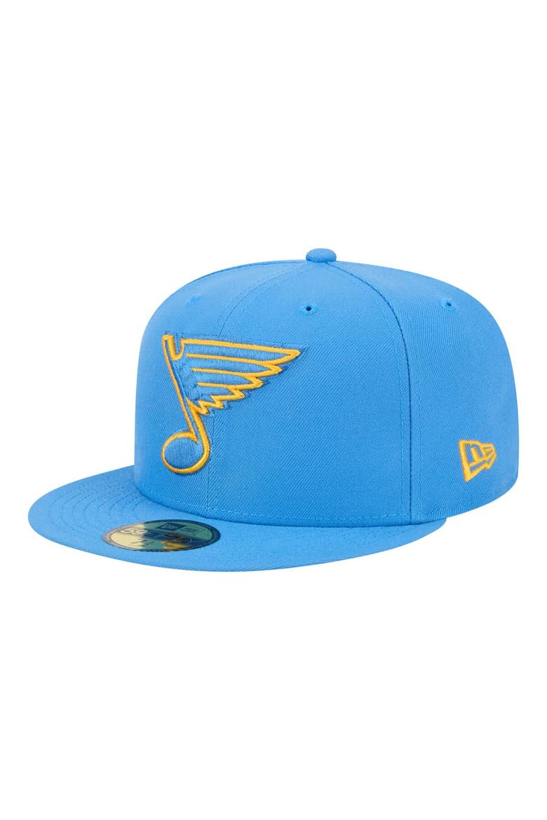 Men's New Era  Light Blue St. Louis Blues Core 59FIFTY Fitted Hat, Main, color, Light Blue