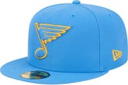 New Era Men's New Era Light Blue St. Louis Blues Core 59FIFTY Fitted Hat
