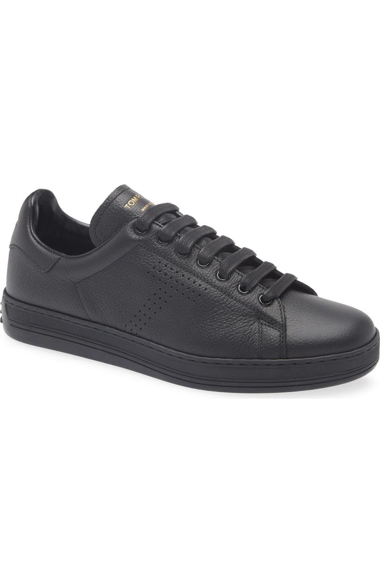 TOM FORD Warwick Sneaker, Main, color, Black/ Black