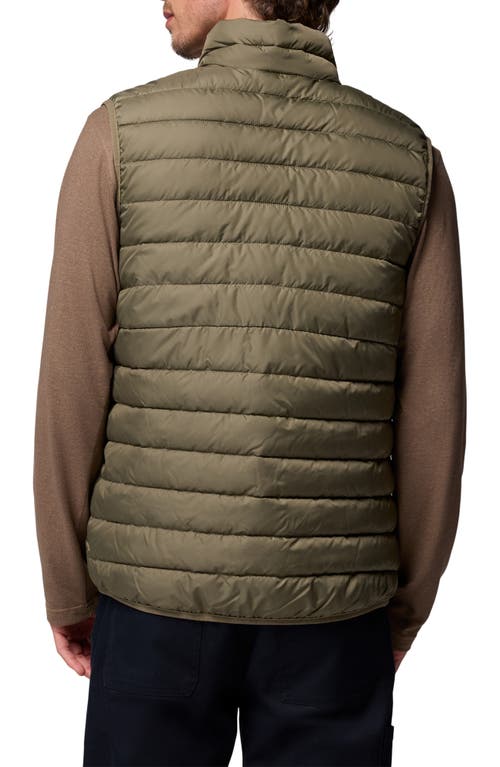 Columbia Foster Falls Water Repellent Puffer Vest In Green