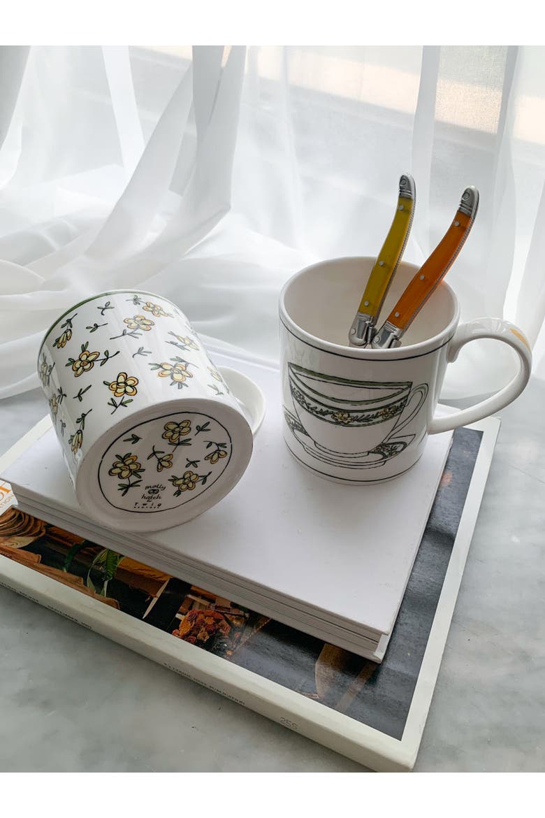 Heritage Daisy Chain Blooming Mug, Alternate, color, Multi