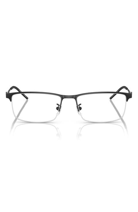 57mm Rectangle Optical Glasses