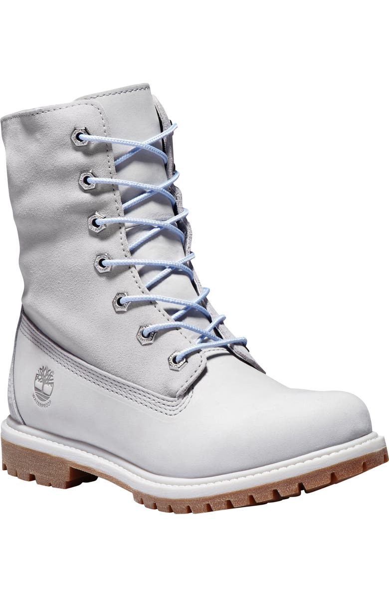 Timberland Authentic Waterproof Teddy Fleece Lined Winter Boot, Main, color,