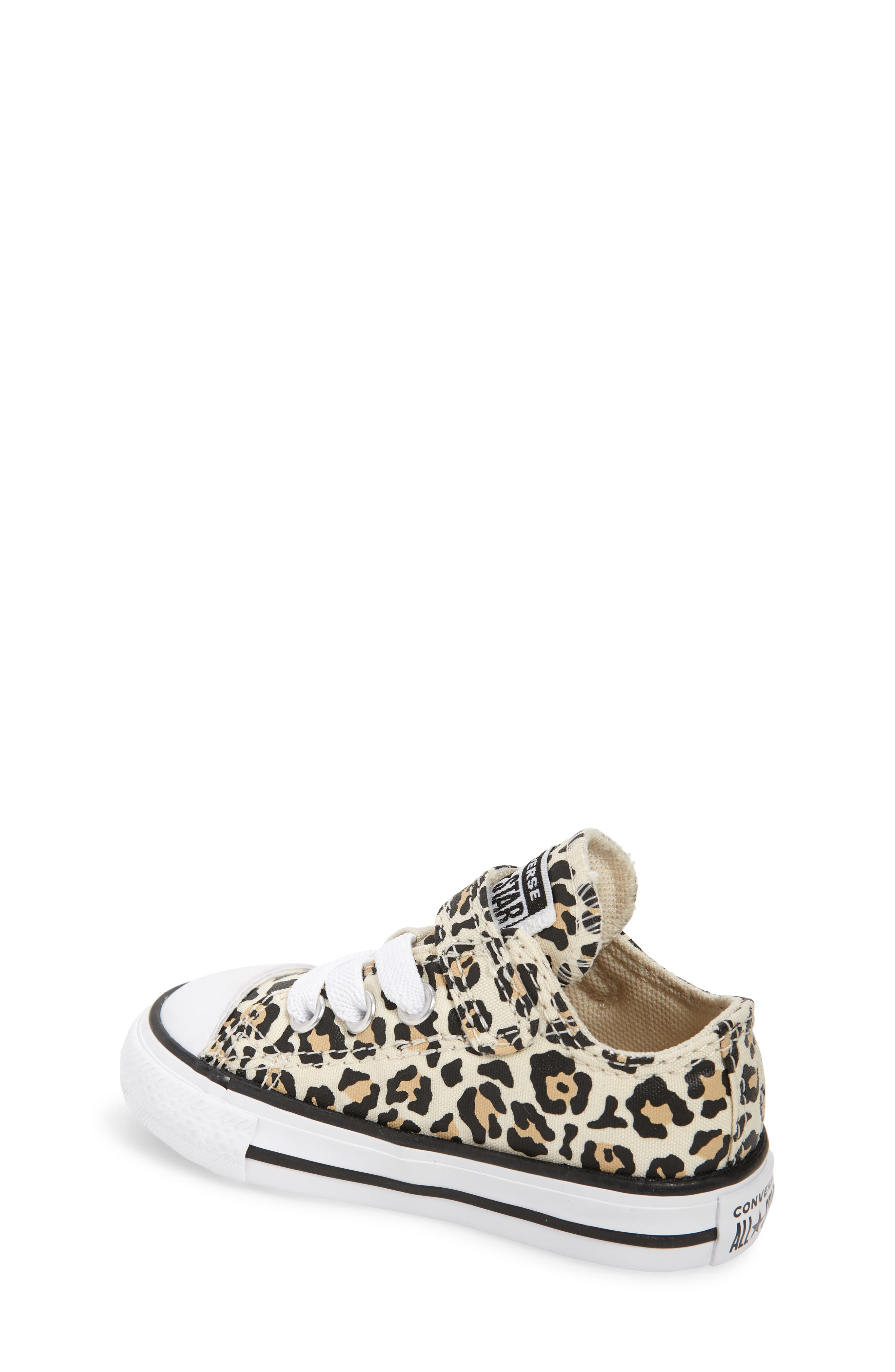 Converse Chuck Taylor<sup>®</sup> All Star<sup>®</sup> Leopard Spot Low Top Sneaker, Alternate, color, 