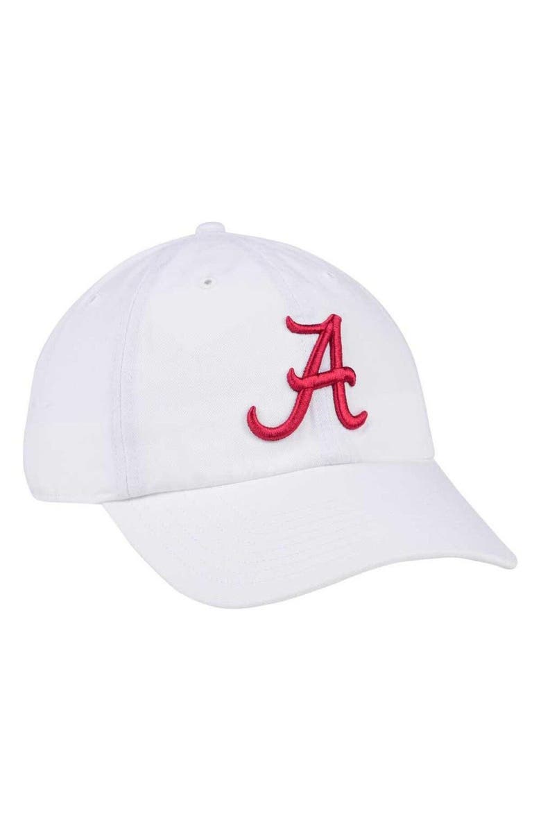 '47 Alabama Crimson Tide '47 Clean Up Adjustable Hat - White, Alternate, color, White
