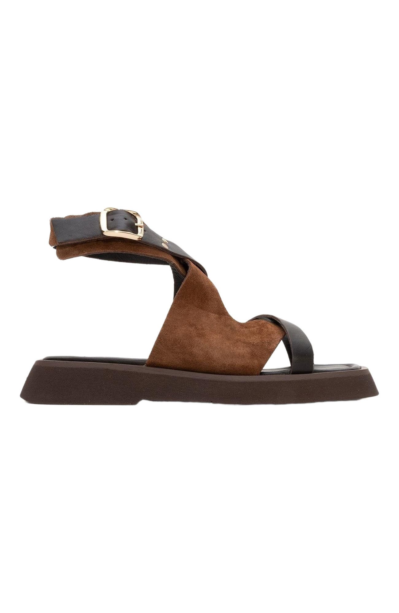 Forever 
Always Shoes Minnea Suede Leather Sandal, Alternate, color, Brown Suede Leather