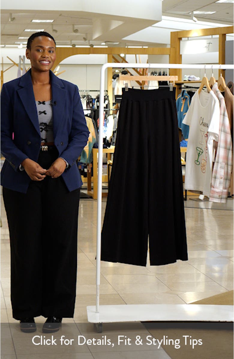 Easton Wide Leg Sweatpants, sales video thumbnail