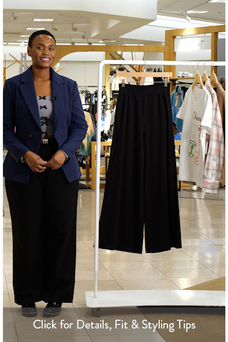 Easton Wide Leg Sweatpants video